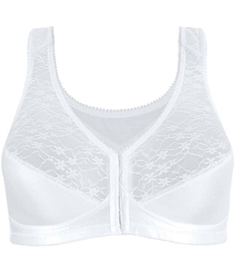 EXQUISITE FORM 9600565 Fully Full-Coverage Posture Bra, Wire-Free, Front  Closure, Lace : : Clothing, Shoes & Accessories