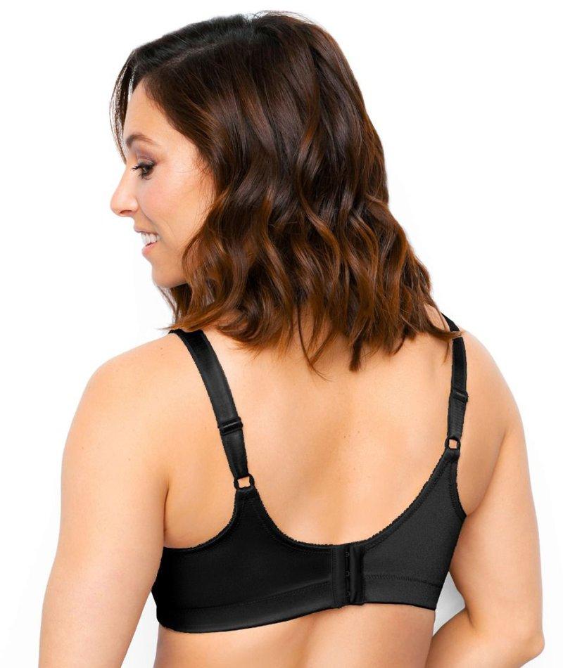 Exquisite Form Fully Wire-Free Original Support - Black - Curvy