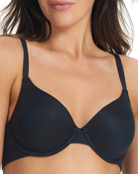 Women's fine lines FI012 Blessed 3 Way Memory Convertible Full Cup Bra  (Black 32E)