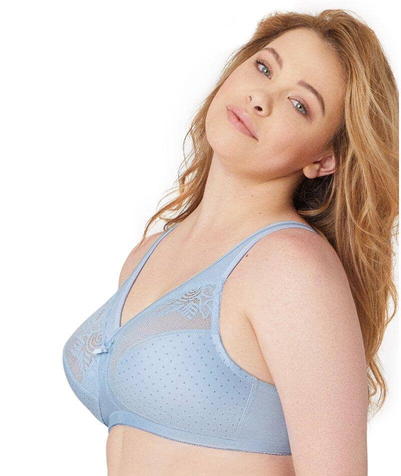 Glamorise Womens MagicLift Minimizer Bra Wirefree #1003 : :  Clothing, Shoes & Accessories