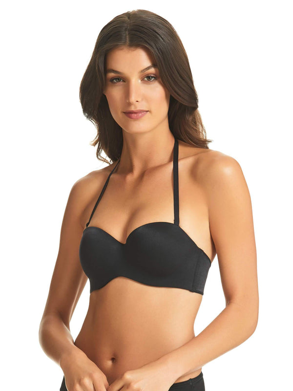  Fine Lines Women's Memory Low Cut Strapless 4 Way Convertible  Bra MM017 38D Skin : Clothing, Shoes & Jewelry