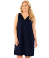 Exquisite Form Short Gown - Navy Sleep / Lounge