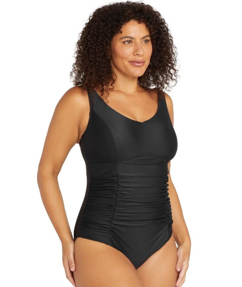 Women's Plus Size Grenada Underwire 1 Piece - Black