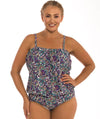 Capriosca Jodphur Paisley Flouncy One Piece Swim