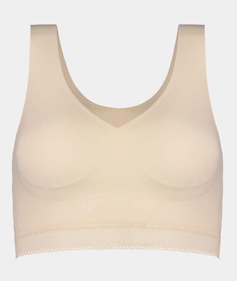 Bendon Comfit Collection Crop Top Wire-free Bra - Novelle Peach