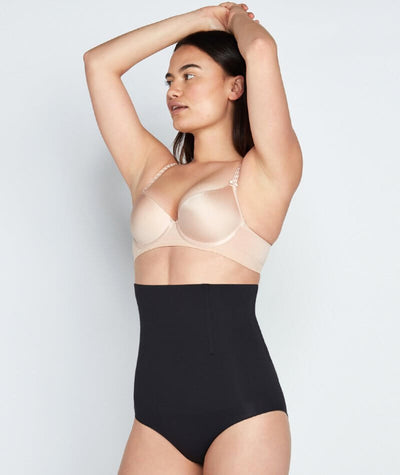 CORE CONTROL HIGH-WAISTED BRIEF | CLAY