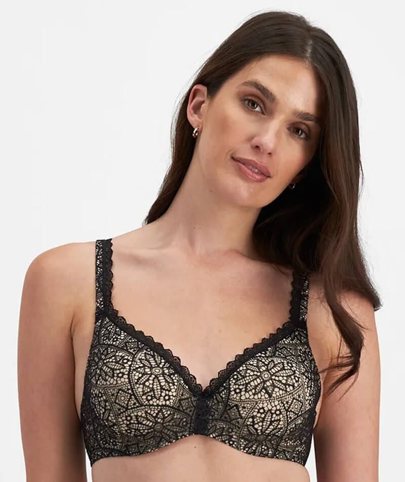 Berlei Barely There Lace Full Brief - Copper Rouge - Curvy Bras