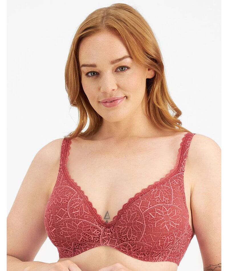 Berlei Barely There Lace Contour Bra - Black - Curvy