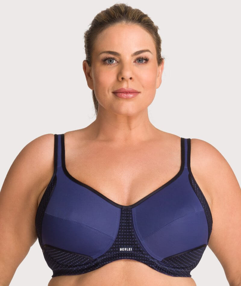 Columbia Women's Cross Back Bra - Low Support 1 Pack, Plum, X-Large