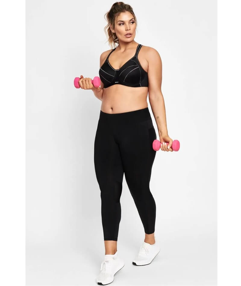 Curvy 2-piece Workout Outfit Fitness Outfit Athletic Apparel Sports Bra and Leggings  Plus-size Apparel Workout Wear Activewear -  Canada