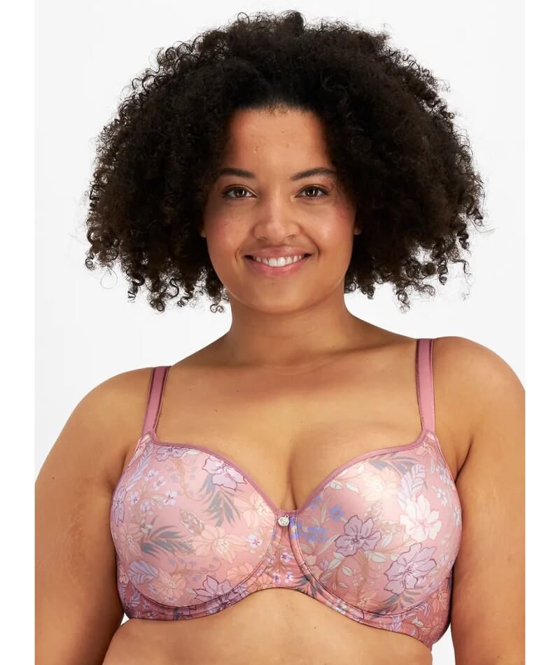 Berlei Lift and Shape T-Shirt Underwire Bra - Contemporary Floral Pear -  Curvy