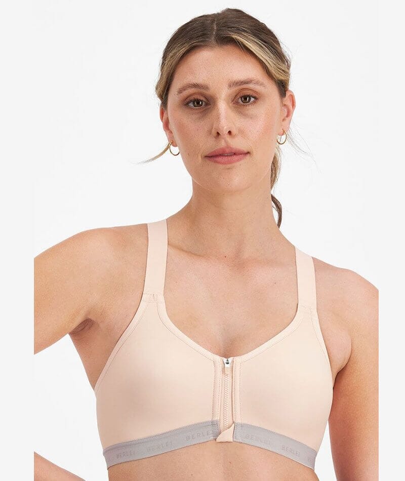 Post Surgery Bra with Zip Front, Available in 5 Sizes