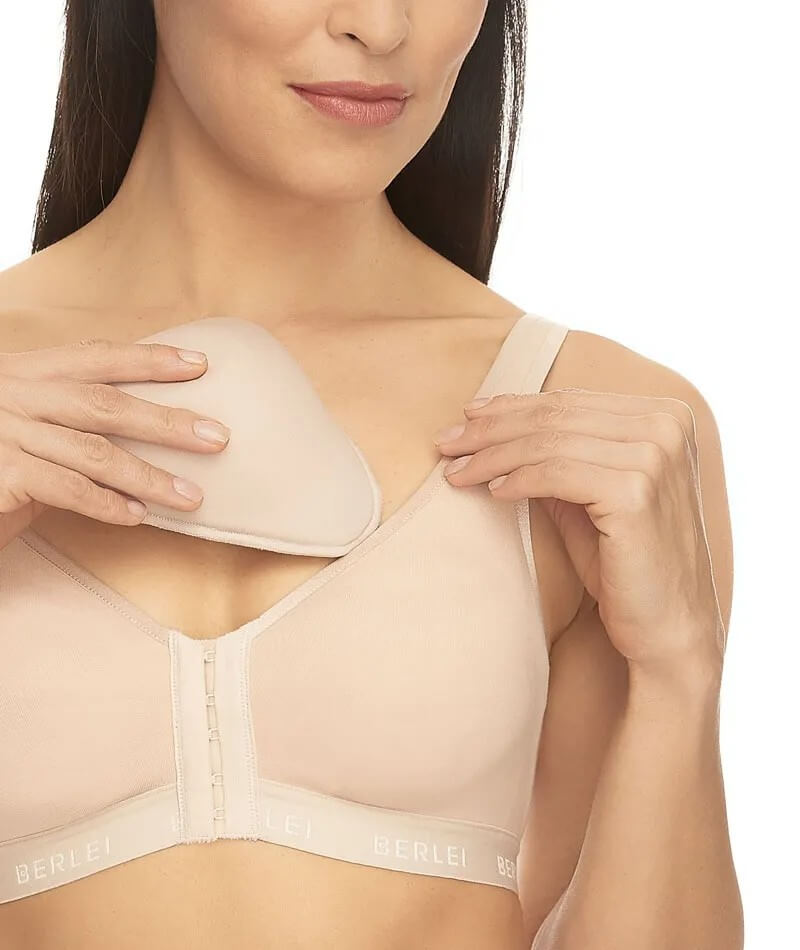 Front Opening Post Surgery Breast Removal Daily Bra Without - Temu Austria