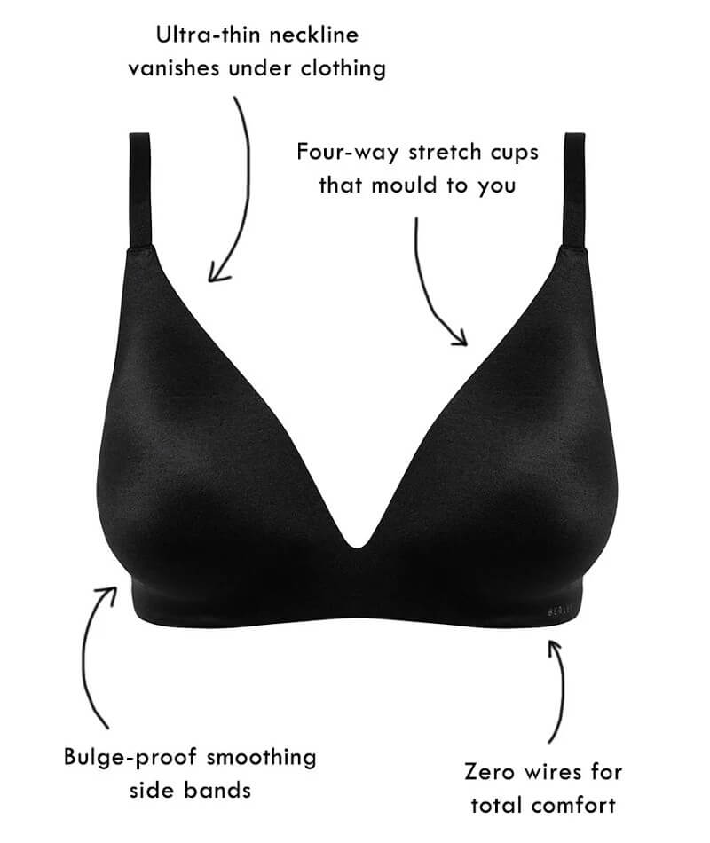 Bras 36c Women Stretchy Ultra Thin No Underwire Bra with Breast