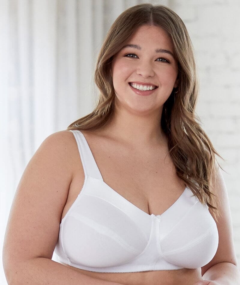 Buy CARCAL Women's Cotton Bra Plus Size for Heavy Bust Full