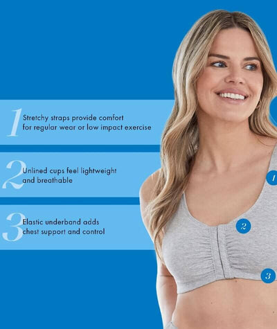 Stretchy Sports Bra Wire Free Support Bra Comfortable Bras for