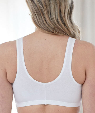 Women's Full Coverage Front Closure Wire Back Support Posture Bra Sports Bra  Without Rims Womens Sports Bras Pack, White, 3X-Large : :  Clothing, Shoes & Accessories