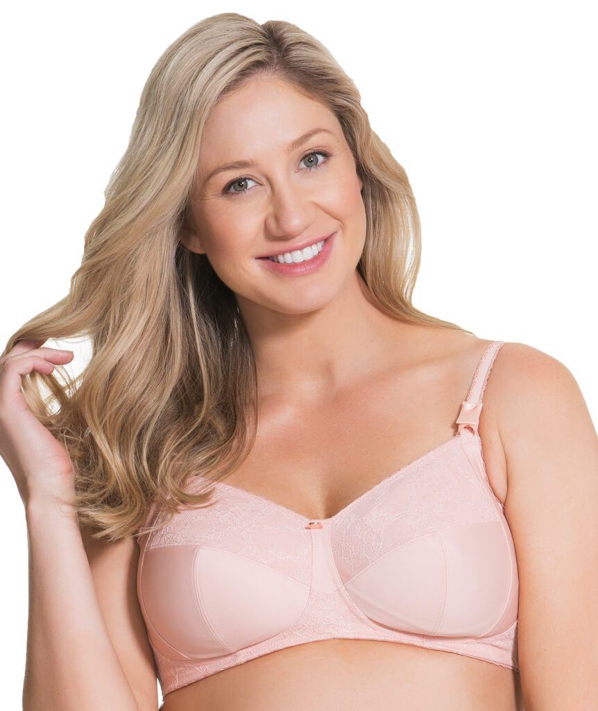 Super Soft Pink Easy Open Nursing Bra (Size Small) BRAND NEW W TAGS