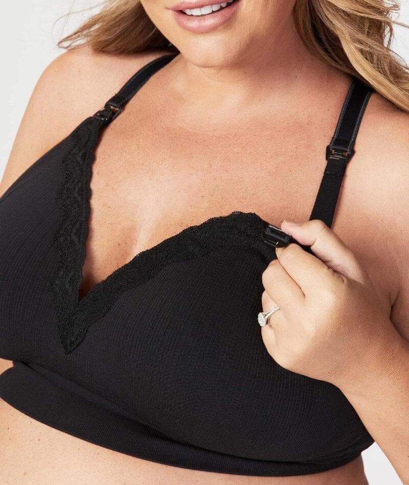 CLEARANCE *New* Carriwell Comfort Bra in Black – Happily Ever After  Maternity