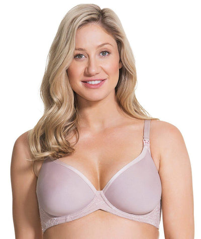 Maternity/Nursing Moulded Spacer Cup Bra Pack of 2 with free bra