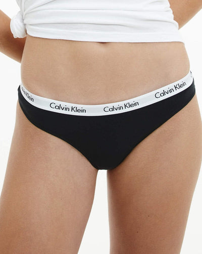 Calvin Klein Women's Cotton Stretch Bikini Underwear Black/Grey/White 3-Pack