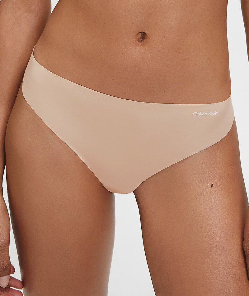Buy Calvin Klein Underwear Brand Print Seamless Thong - NNNOW