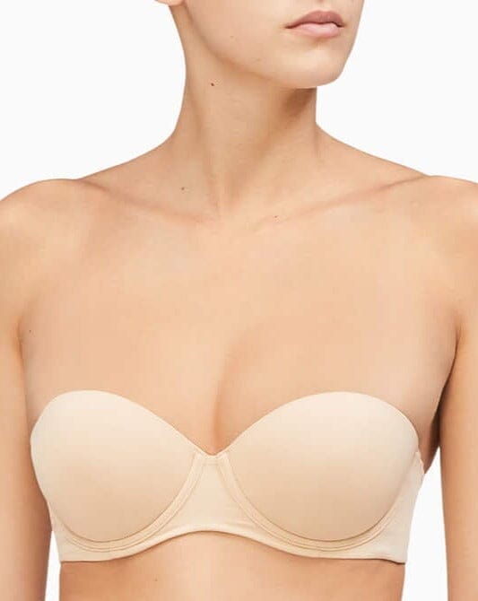 Braa, Intimates & Sleepwear, Backlessstrapless Pushup Silicone Lined Bras  2pk Black And Nude