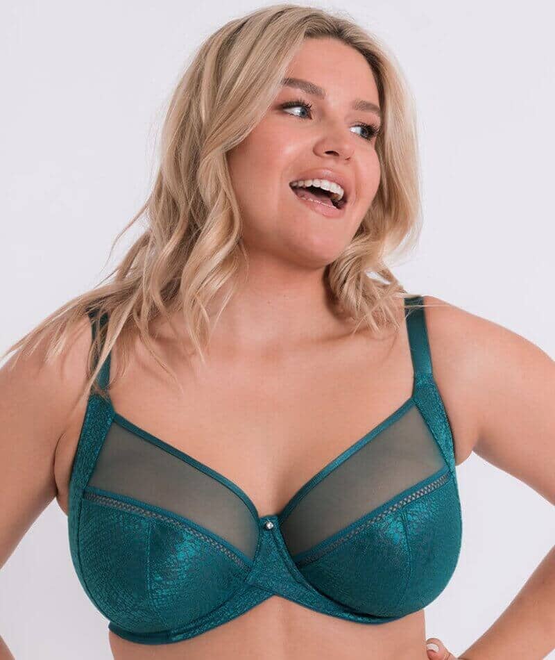 Shop for F CUP, Green, Lingerie