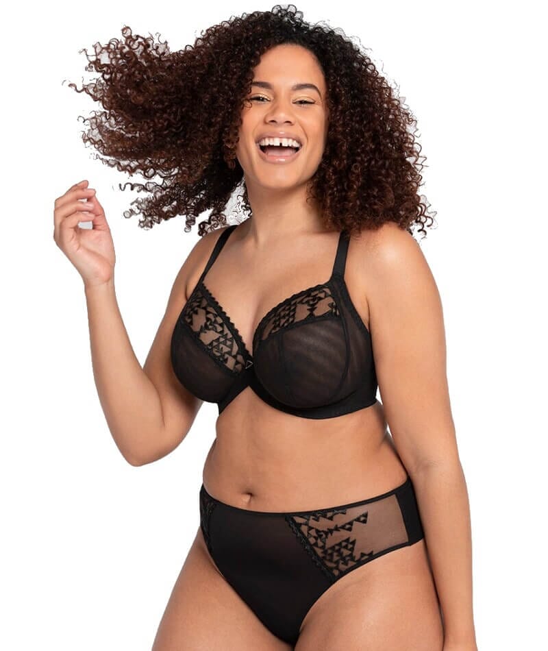 Curvy Kate Centre Stage Full Plunge Side Support Bra Pink