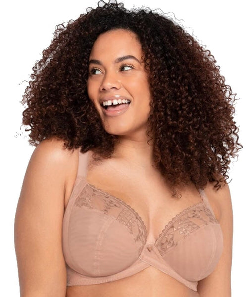 Curvy Love Plus Size Non Padded Full Coverage Plunge Bra