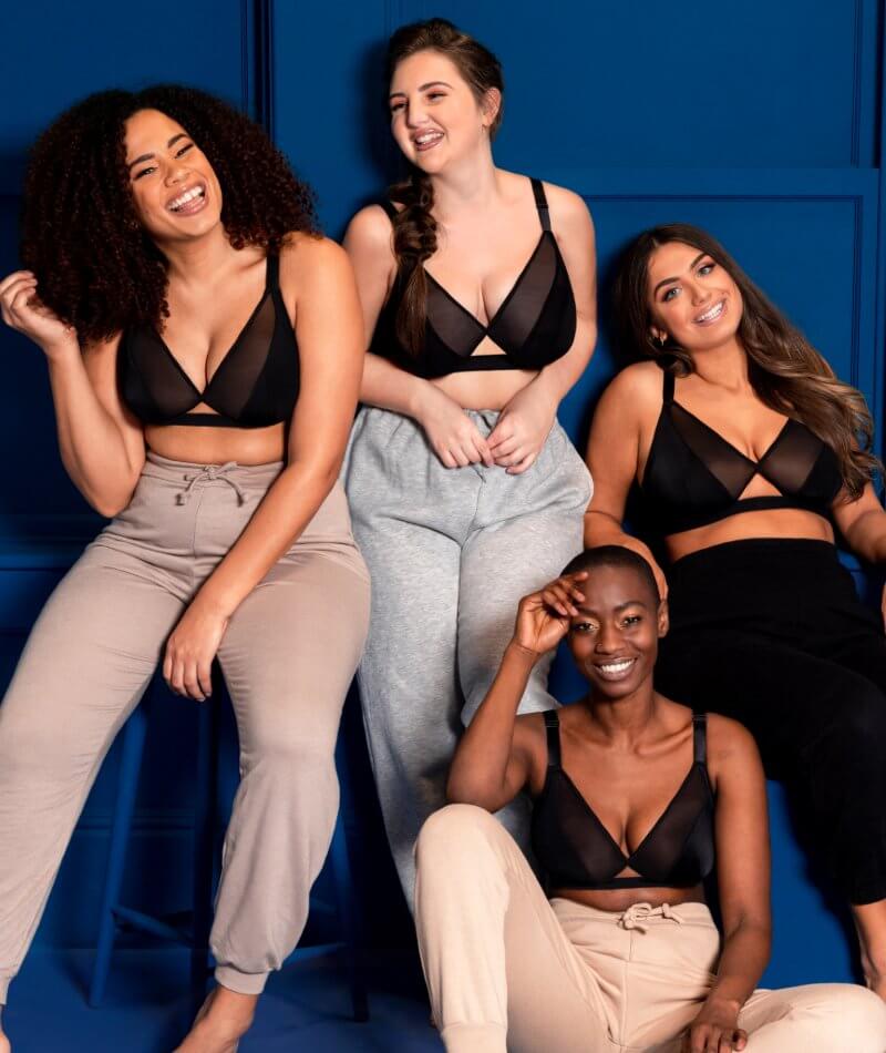 Curvy Kate, Intimates & Sleepwear, Curvy Kate Get Up Chill Wireless  Bralette Cocoa Ck41