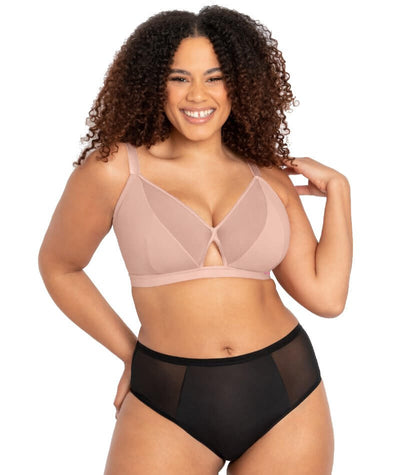 Curvy Kate Get Up and Chill Wire-free Bralette - Sage Green - Curvy Bras