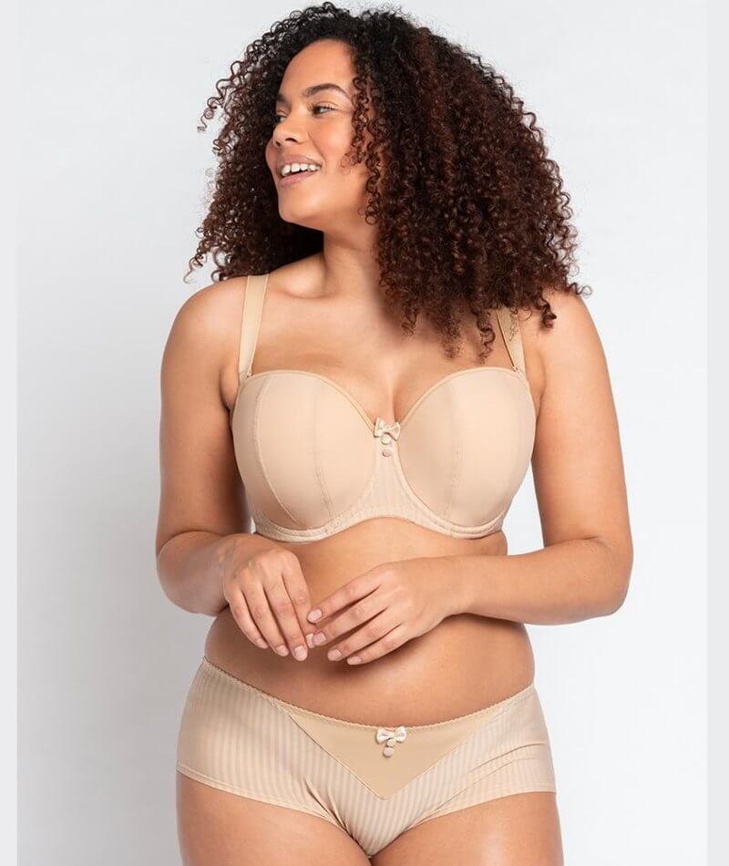 OO  Curvy Kate - Scantilly Curvy Kate Luxe Strapless Bra - Biscotti