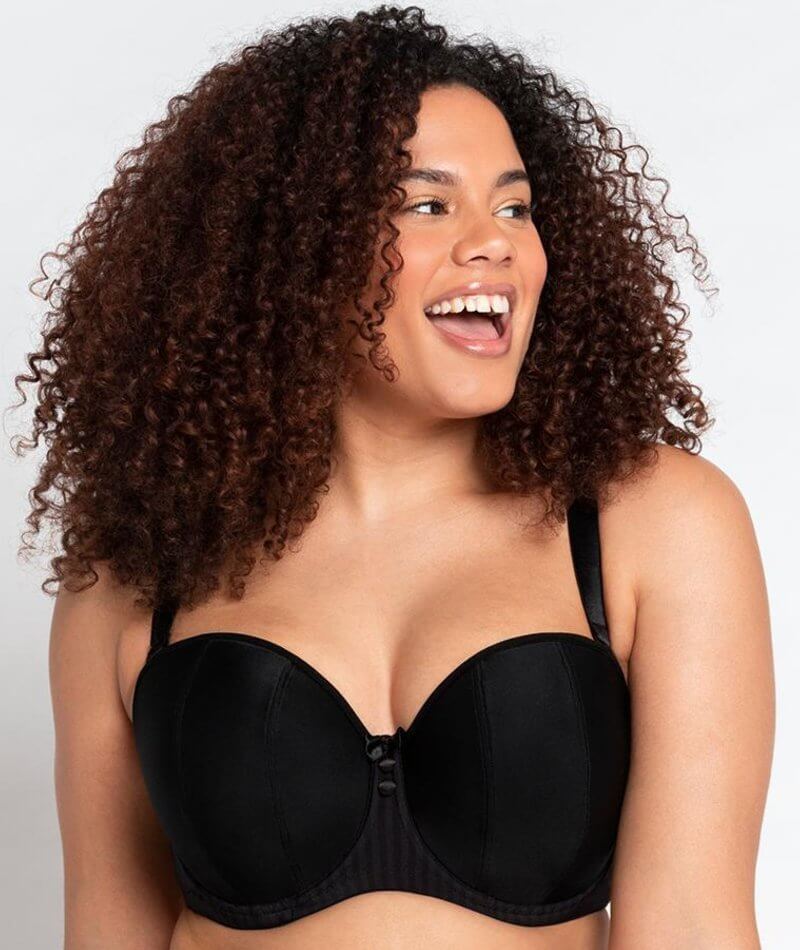 D Cup Plus Size underwire strapless