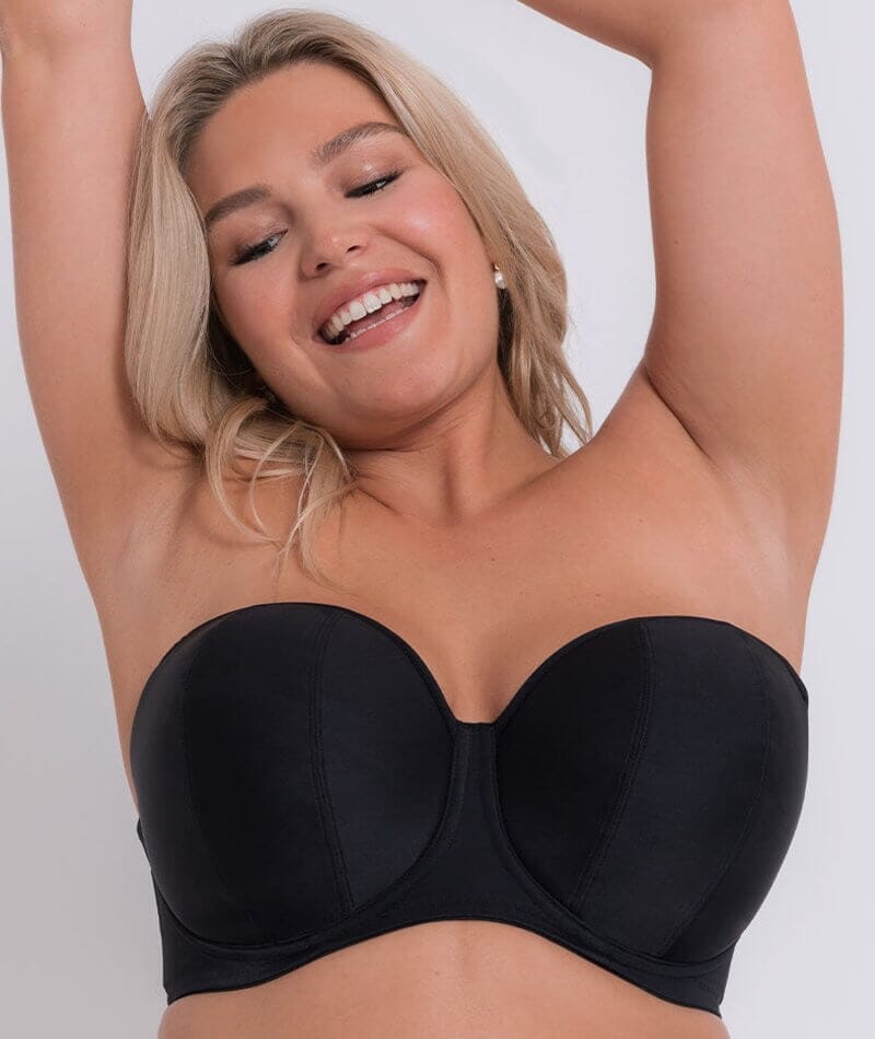Underwire Longline Strapless Bra For Large Bust – Okay Trendy
