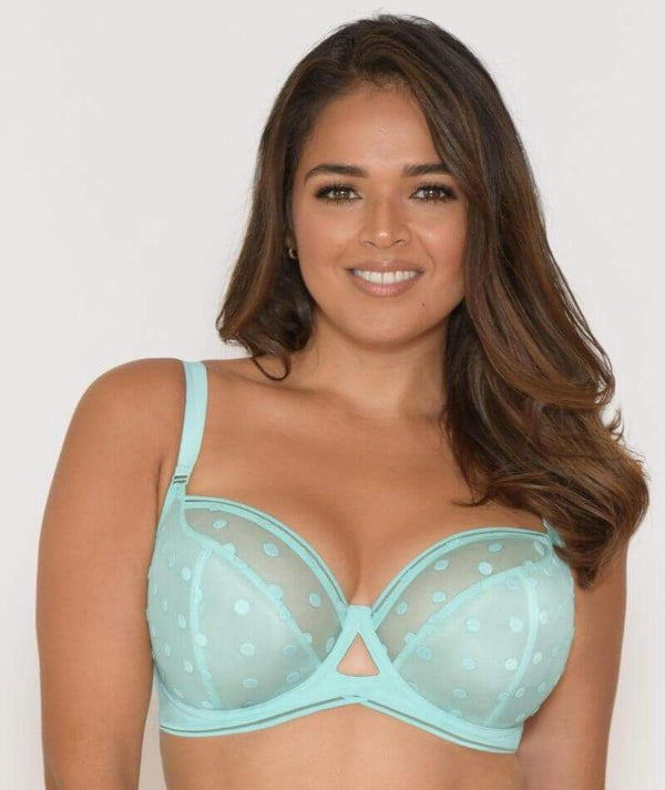 Curvy Kate Top Spot Balcony Bra - Spearmint