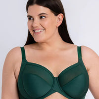 Curvy Kate WonderFully Full Cup Side Support Bra Cocoa Print - 34H