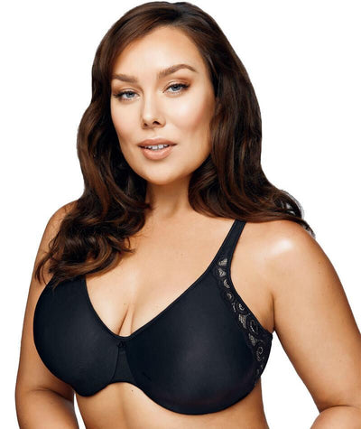 Playtex Black Gray Stripe Perfectly Smooth Wireless Bra Size undefined -  $25 New With Tags - From Jennifer