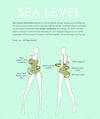 Sea Level Essentials Cross Front B-DD Cup One Piece Swimsuit - Black Swim