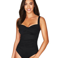 Sea Level Essentials Twist Front A-DD Cup One Piece Swimsuit