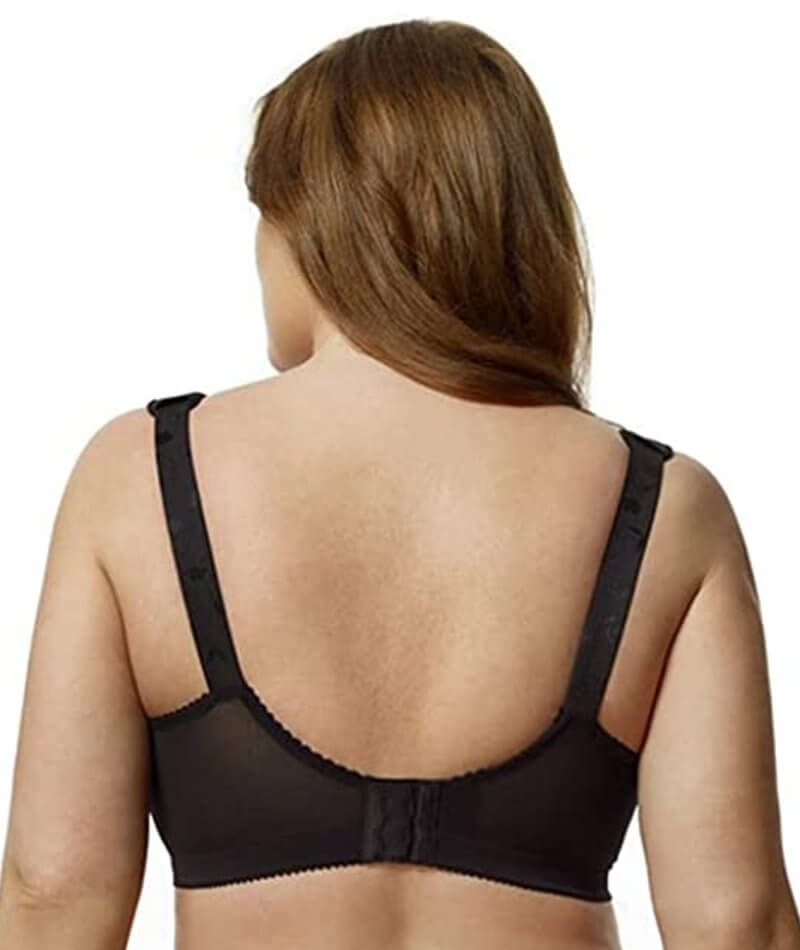 Buy Jacquard Full Coverage Non Padded Unwired Bra with Adjustable