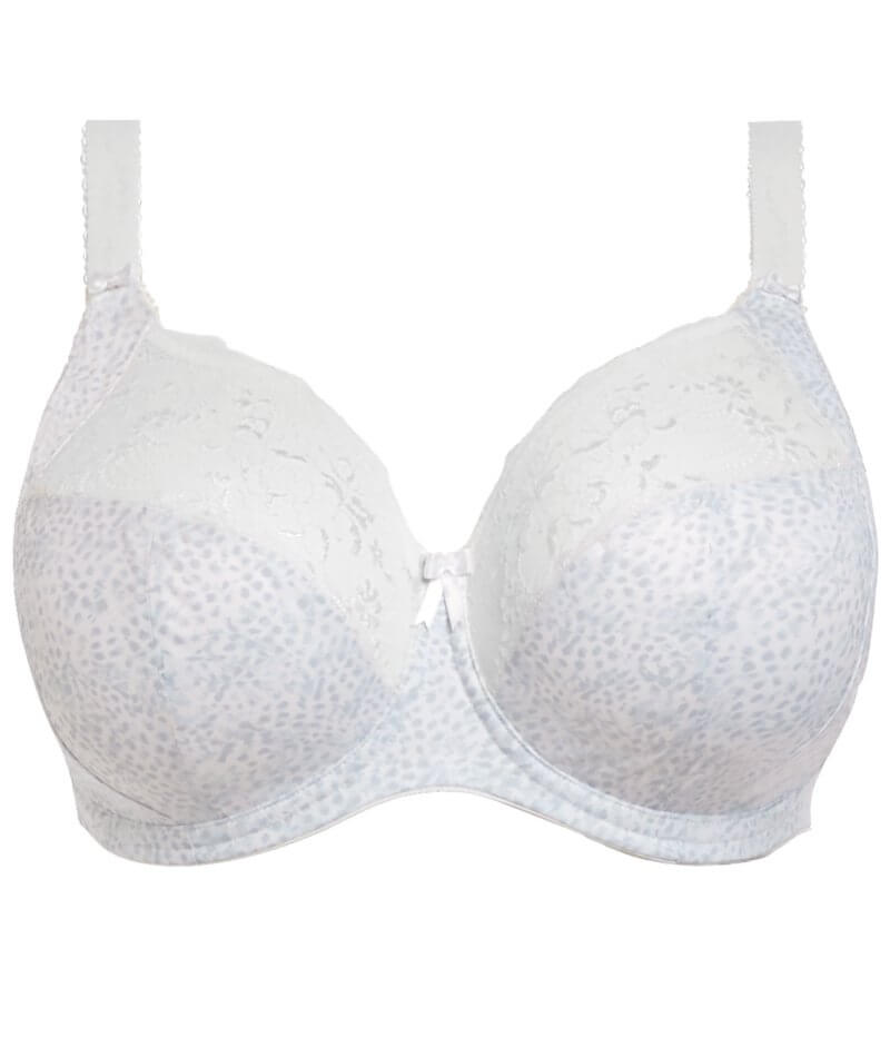 Stylish White Polyamide Floral Print Lightly Padded Underwire Demi Cup Bras  For Women at Rs 717.00, Padded Bra