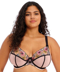 ELOMI - FREE EXPRESS SHIPPING -Charley Plunge Stretch Bra- Ballet Pink