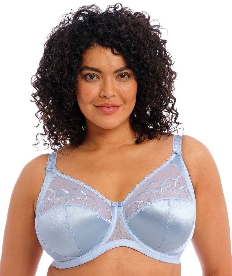 Elomi Cate Underwired Full Cup Banded Bra - Hazel - Curvy Bras
