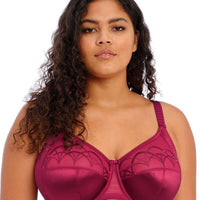 Elomi Cate Underwire Full Cup Banded Bra in Dark Copper (DAR) FINAL SALE  (40% Off) - Busted Bra Shop