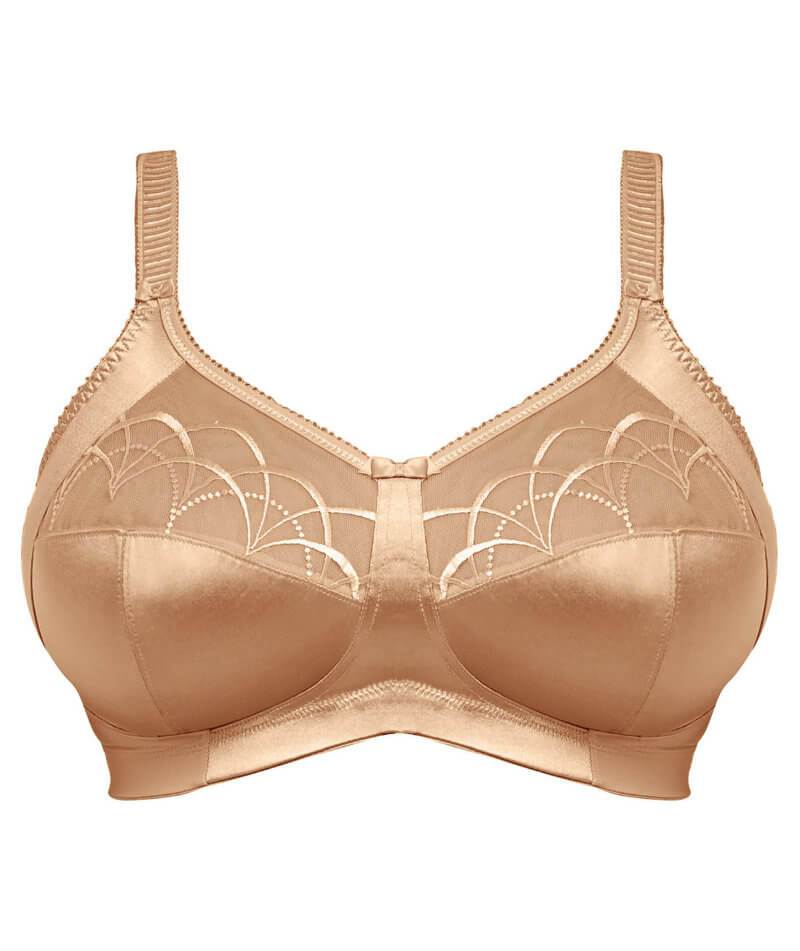 Elomi Cate Underwired Full Cup Banded Bra - Latte - Curvy