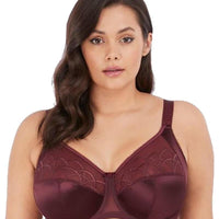 Elomi Cate Full Cup Banded Bra – Rosewood - Sports Bras Direct