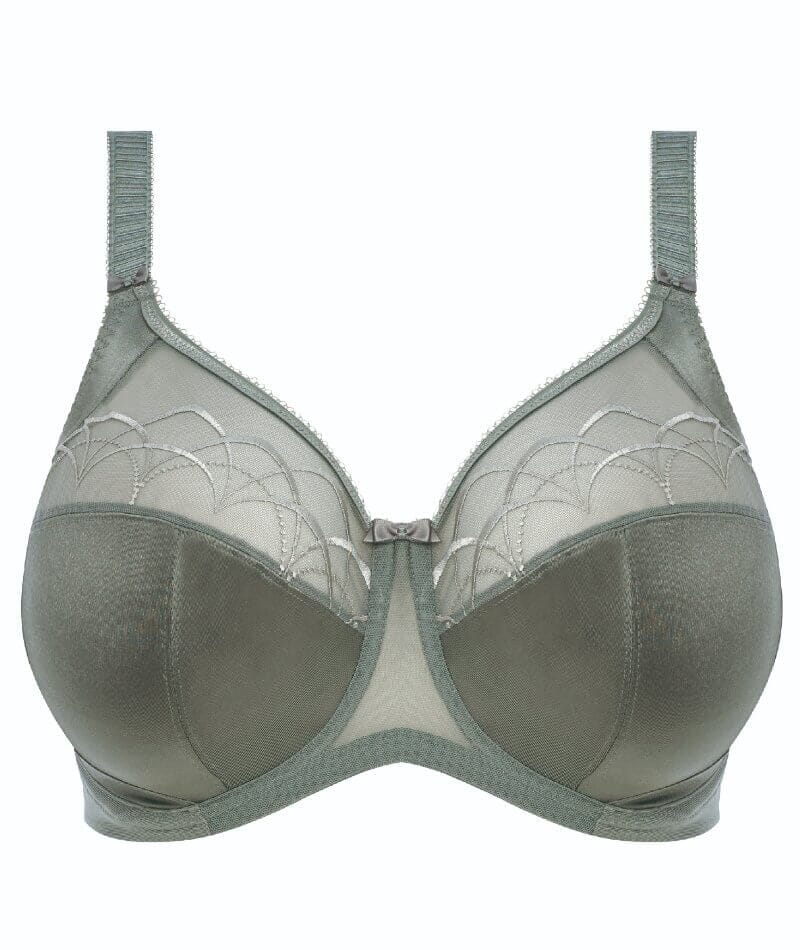 ELOMI CATE EL4030 Underwired Full Cup Banded Nude Bra 38 - 42 Back DD - K  Cup