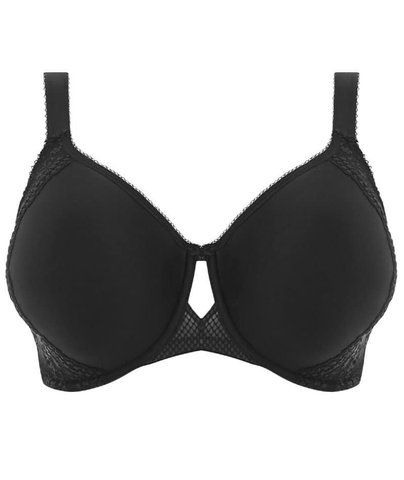 Smooth Black Moulded Bra from Elomi