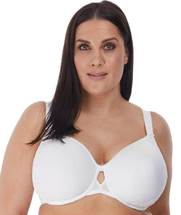 Elomi Charley Bra T-Shirt Moulded Spacer Underwired Bras Honeysuckle Womens  Bras